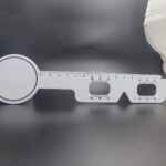 Pupillary Distance Ruler PD Scale with Ophthalmic Oculader