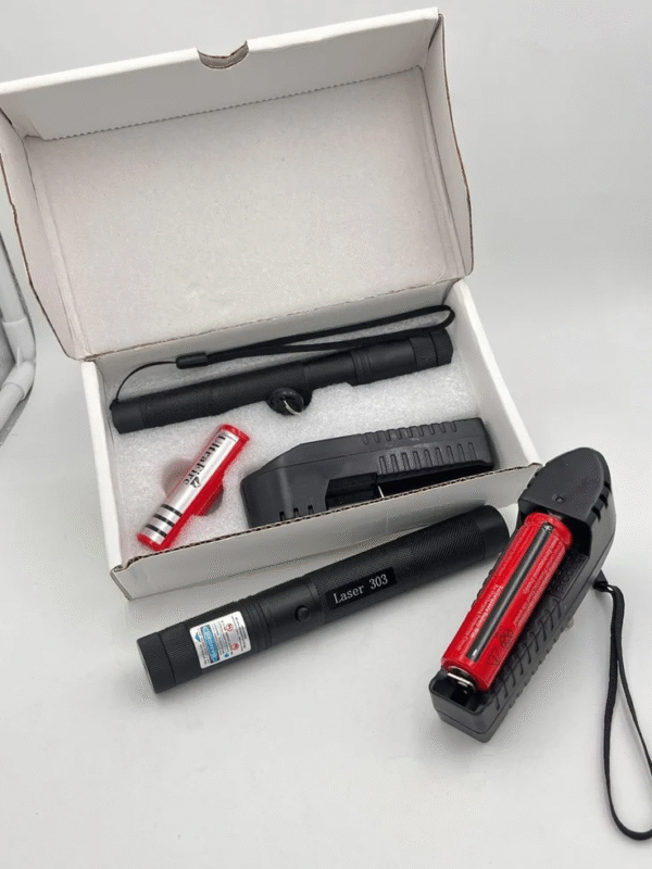 Optravibe Bluecut Testing Torch – Rechargeable, Durable & Flicker-Free