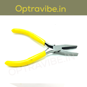 Optravibe Flat Nose Plier – Yellow | Durable & Precision Grip Tool