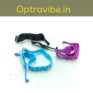 Optravibe Glasses Straps - 3 Pcs Adjustable Eyewear Retainer Cord for a Secure Fit