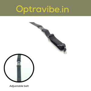 Optravibe Glasses Black Strap - Adjustable Eyewear